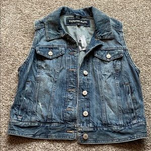 BRAND NEW. Express Jean Vest!